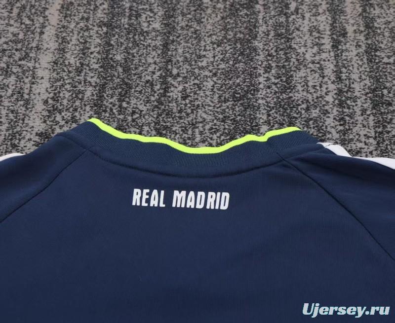 Retro Kids 10/11 Real Madrid Away Navy Jersey