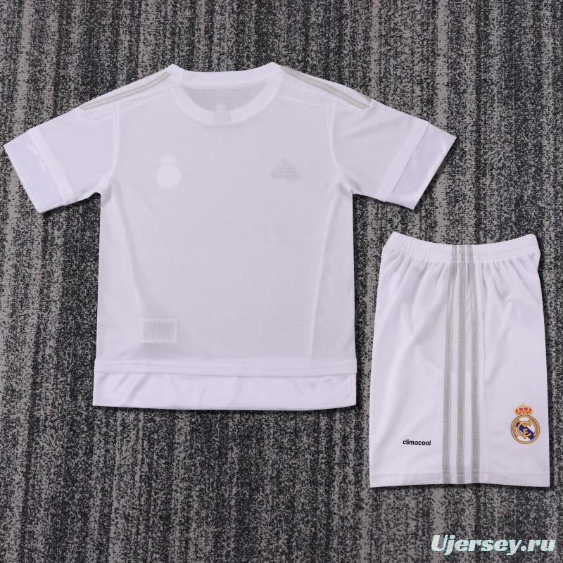 Retro Kids 15/16 Real Madrid Home Jersey