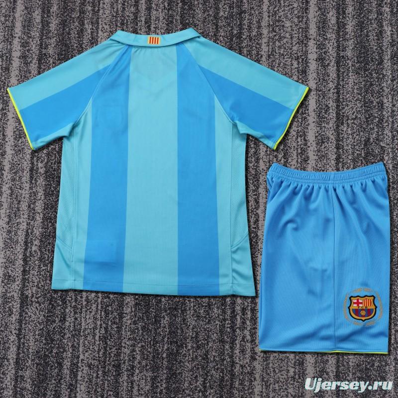 Retro Kids 07/08 FC Barcelona Away Jersey