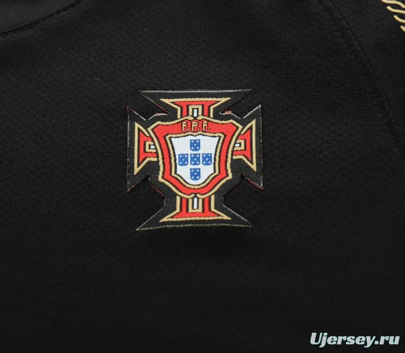 Retro Kids 2006 Portugal Away Jersey