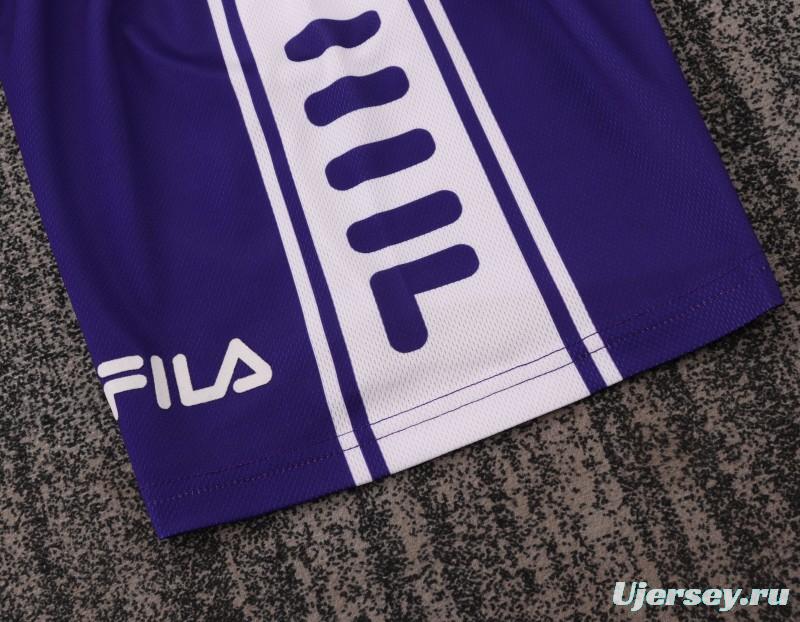 Retro Kids 99/00 Fiorentina Home Jersey