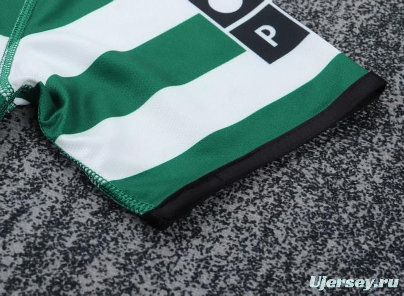 Retro Kids 03/04 Sporting CP Home Jersey