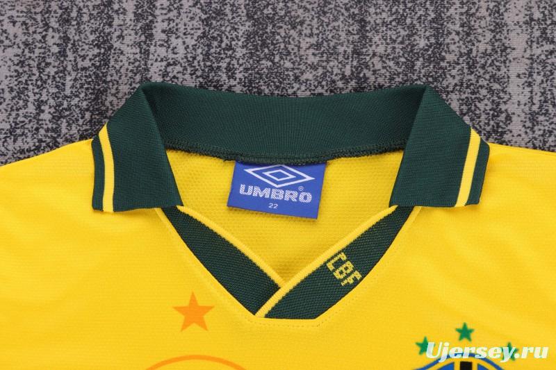 Retro Kids 1994 Brazil Home Jersey