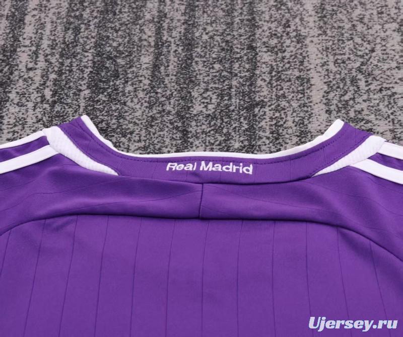Retro Kids 06/07 Real Madrid Away Purple Jersey