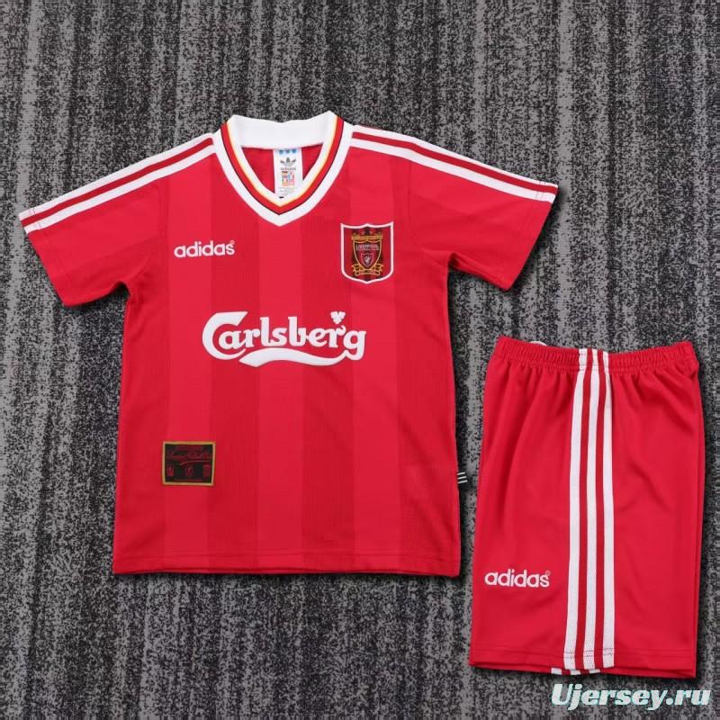 Retro Kids 95/96 Liverpool Home Jersey
