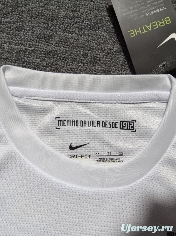 Retro Kids 12/13 Santos Home Long Sleeve Jersey