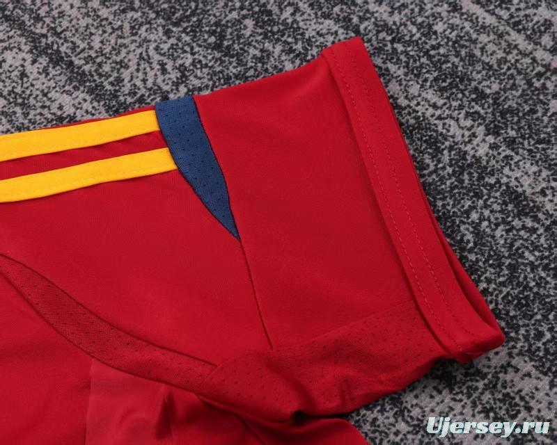Retro Kids 2012 Spain Home Jersey