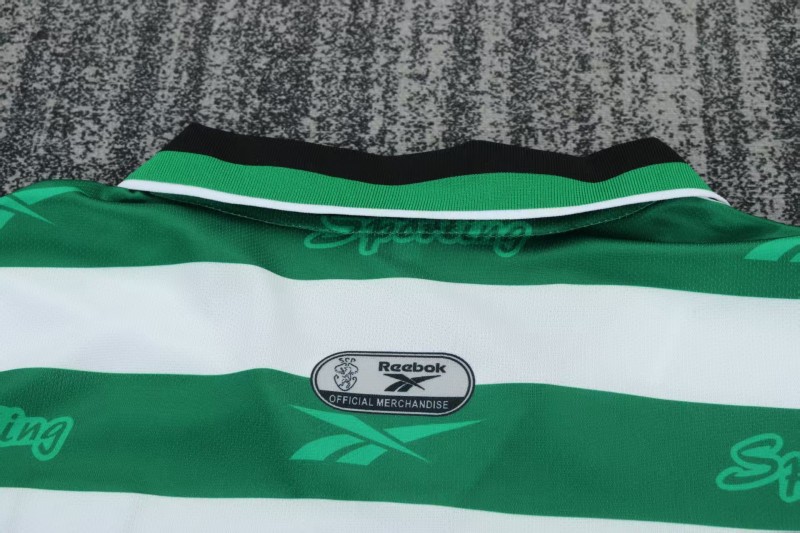 Retro Kids 99/00 Sporting Lisbon Home Jersey