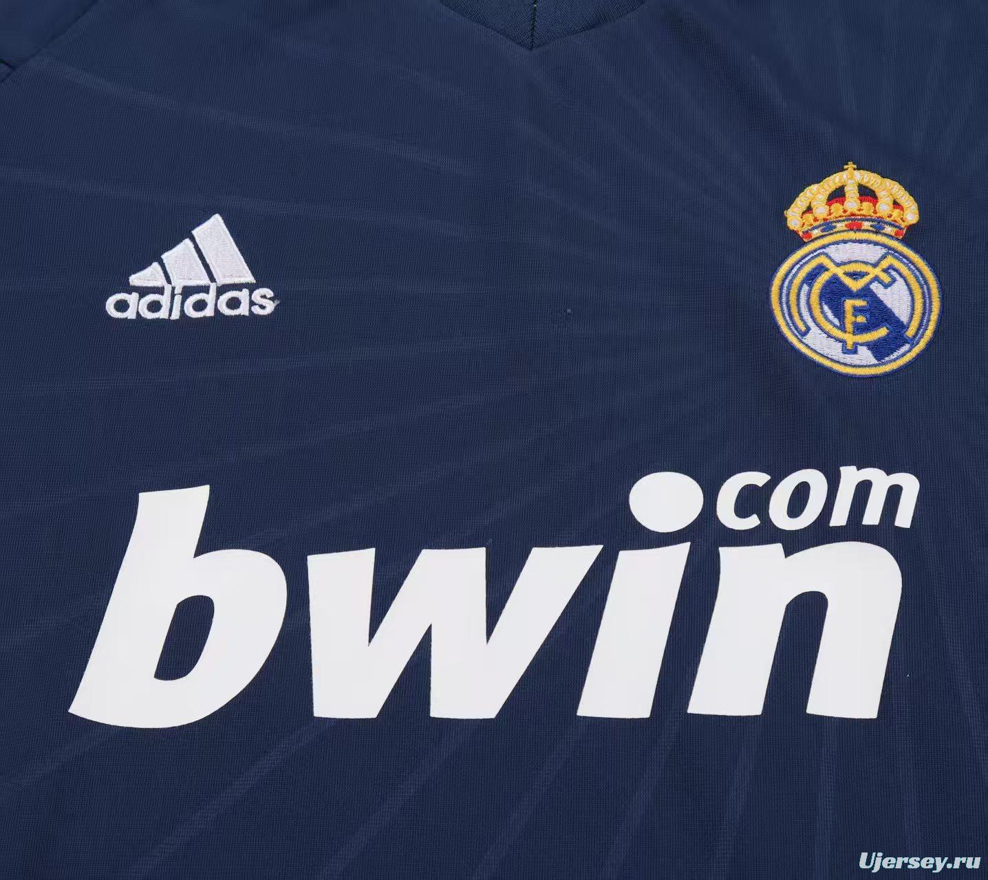 Retro Kids 10/11 Real Madrid Away Navy Jersey