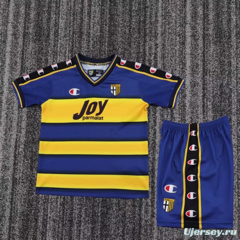Retro Kids 01/02 Parma Home Jersey