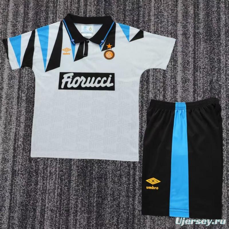 Retro Kids 92/93 Inter Milan Away Jersey