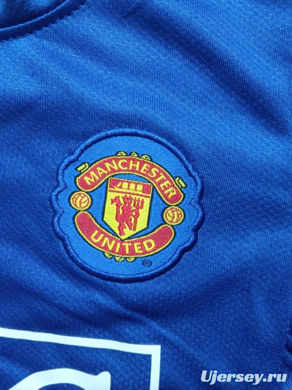 Retro Kids 08/09 Manchester United Long Sleeve Third Jersey