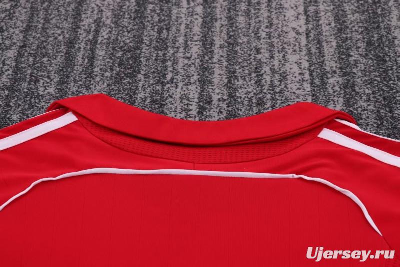 Retro Kids 06/08 Liverpool Red Home Jersey