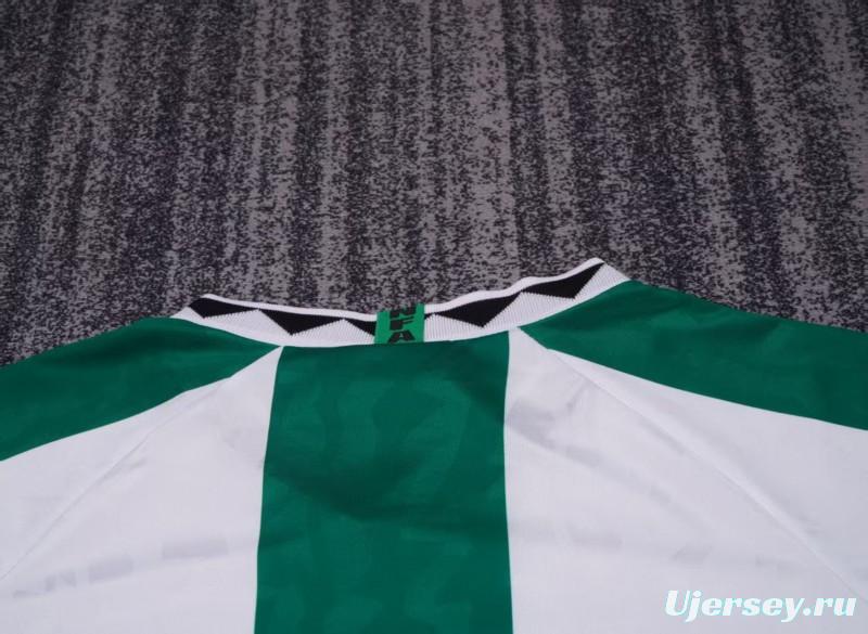 Retro Kids 1996  Nigeria Away White Jersey