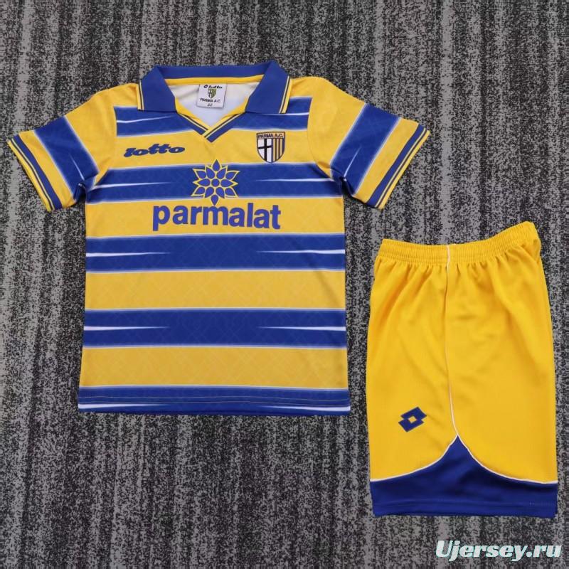 Retro Kids 98/99  Parma Home Jersey