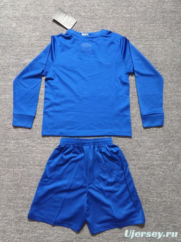 Retro Kids 08/09 Manchester United Long Sleeve Third Jersey