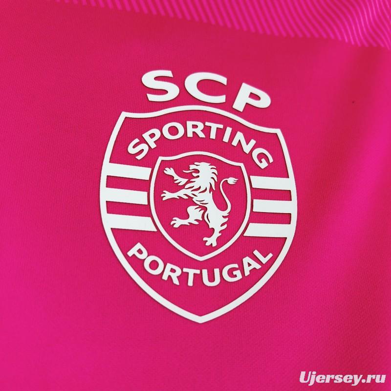 2026/27 Mens Sporting CP Pink October Jersey
