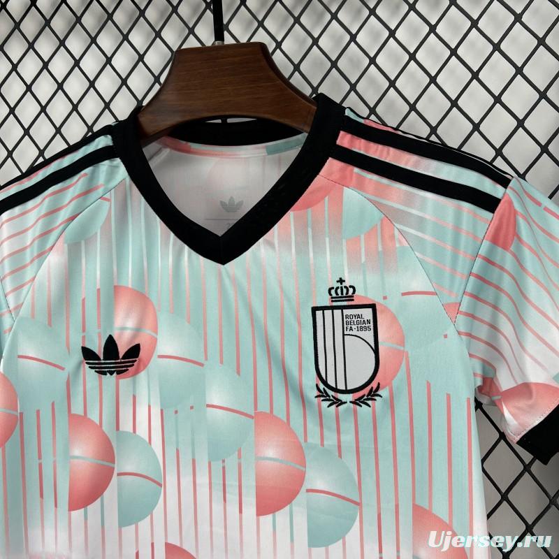 2026 Kids Belgium World Cup Away Kit