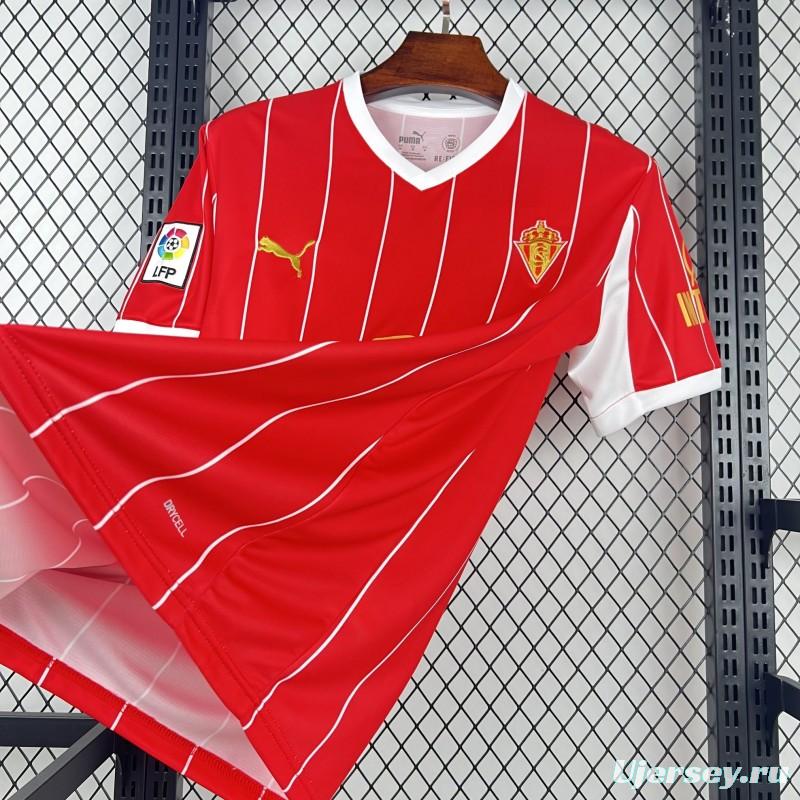 2025/26 Mens Sporting De Gijón Rrtro Jersey