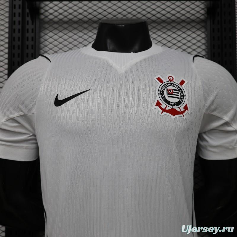 Player Version 26/27 SC Corinthians Home White Jersey