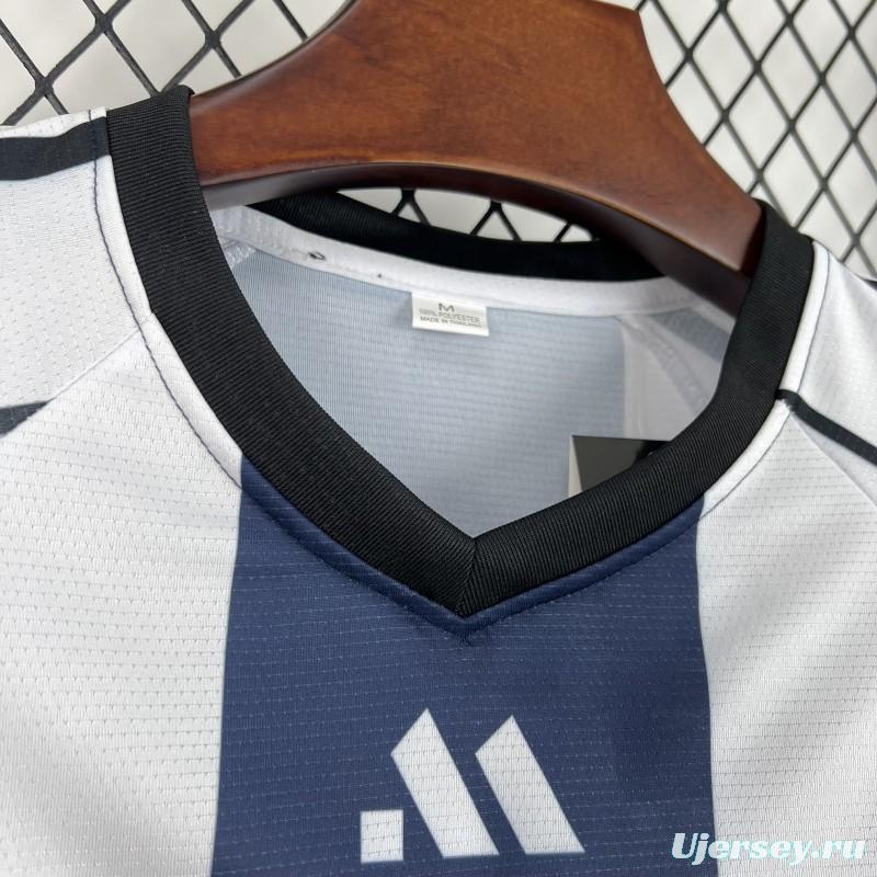 2026 Unisex Light Blue Striped World Cup Style V-Neck Soccer Jersey 1
