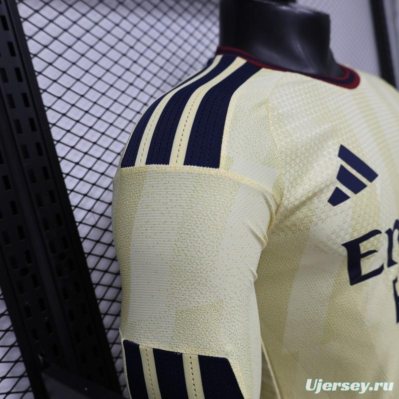 Player Version 26/27 Arsenal Yellow  Long Sleeve Jersey