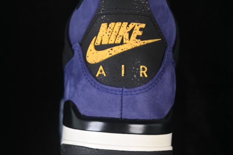 Nike Air Jordan 4 Retro Lakers Basketball Shoes - FV5029-500