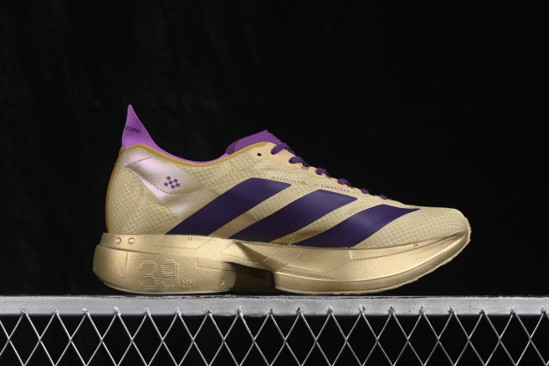Adidas Adizero Adios 4 Lightweight Breathable Low-Top Running Shoes - JR7410