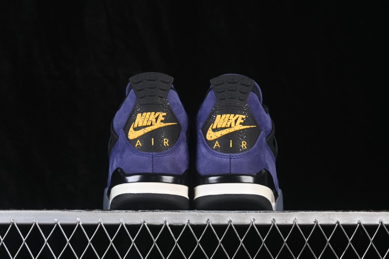 Nike Air Jordan 4 Retro Lakers Basketball Shoes - FV5029-500