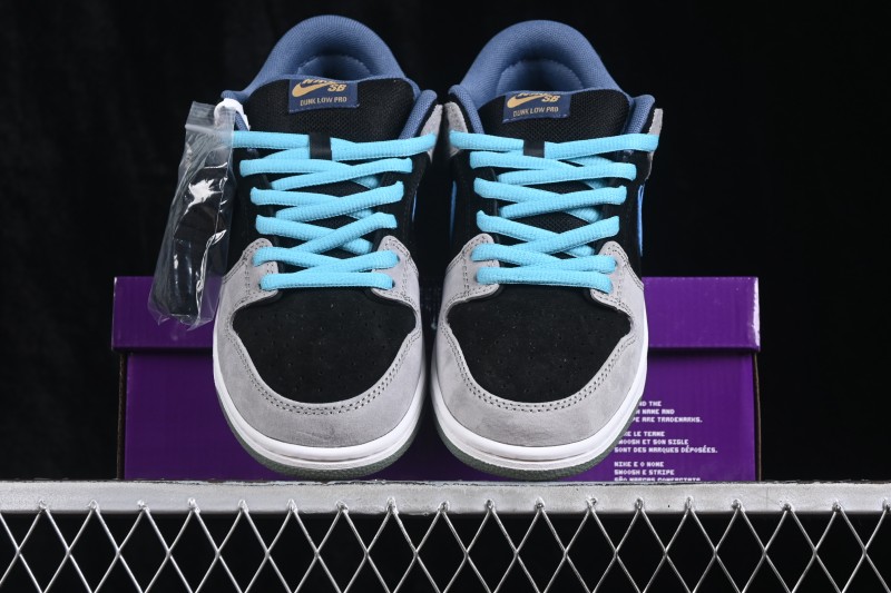 Nike SB Dunk Low Skateboarding Shoes with Premium Leather Upper - HF3063-002