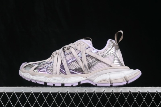Balenciaga 3XL Extreme Laces Logo Running Shoes - W3XCH9250