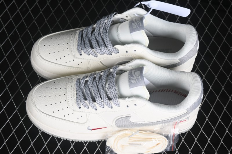 Nike Air Force 1 '07 Low Collaboration Skateboarding Shoes with Full-Length Air Cushion - DN9688-106