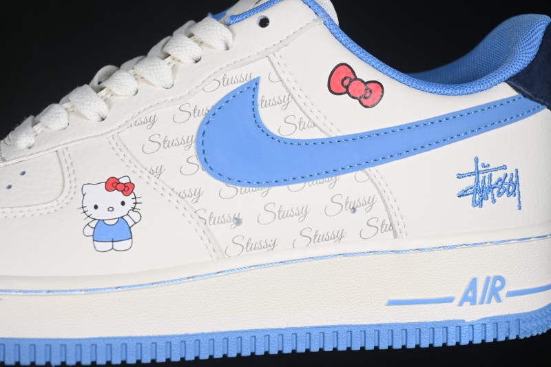 Nike Air Force 1 '07 Low Basketball Shoes with Full-Length Air Cushion - QZ6683-901