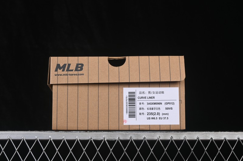 New York MLB Chunky Curve Liner Thick-Soled Casual Running Shoes - 3ASXM096N50IVS