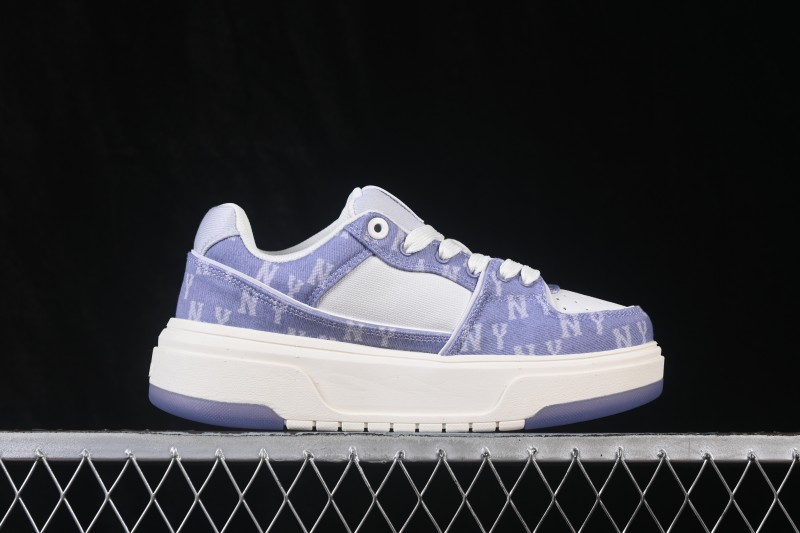 MLB Chunky Curve Liner New York Yankees Thick Sole Casual Running Shoes - 3ASXM016N50LDS
