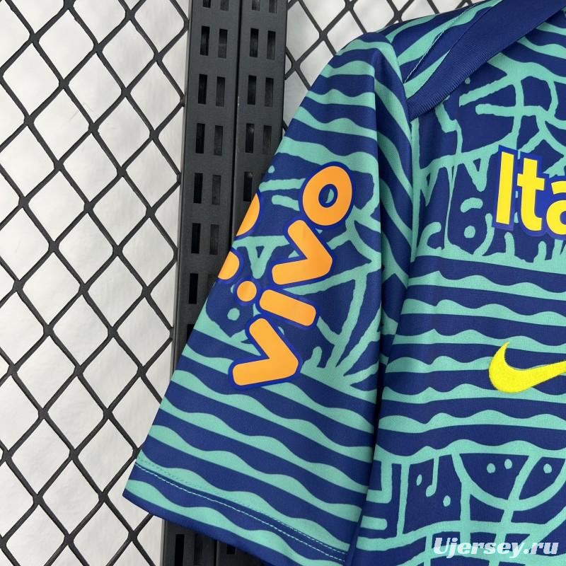 2024 Retro Brazil Pre-Match Jersey
