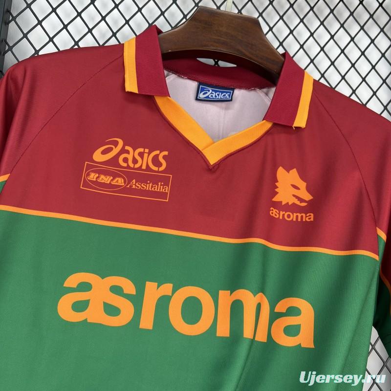 1995/96 Retro AS Roma Pre-Match Jersey