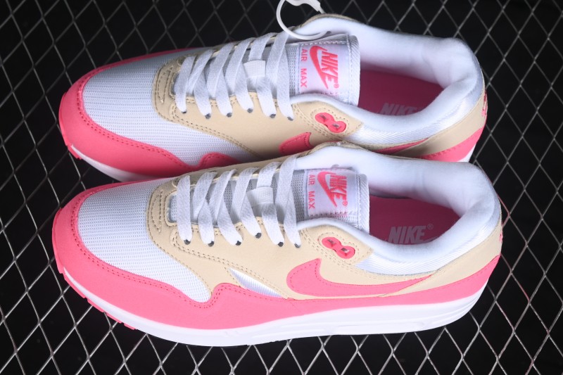 Nike Air Max 1 Retro Running Shoes with Half-Sole Air Cushion - DZ2628-110