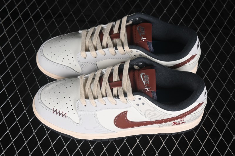 Nike SB Dunk Low Skateboarding Shoes with Cushioned Collar - IM6670-202
