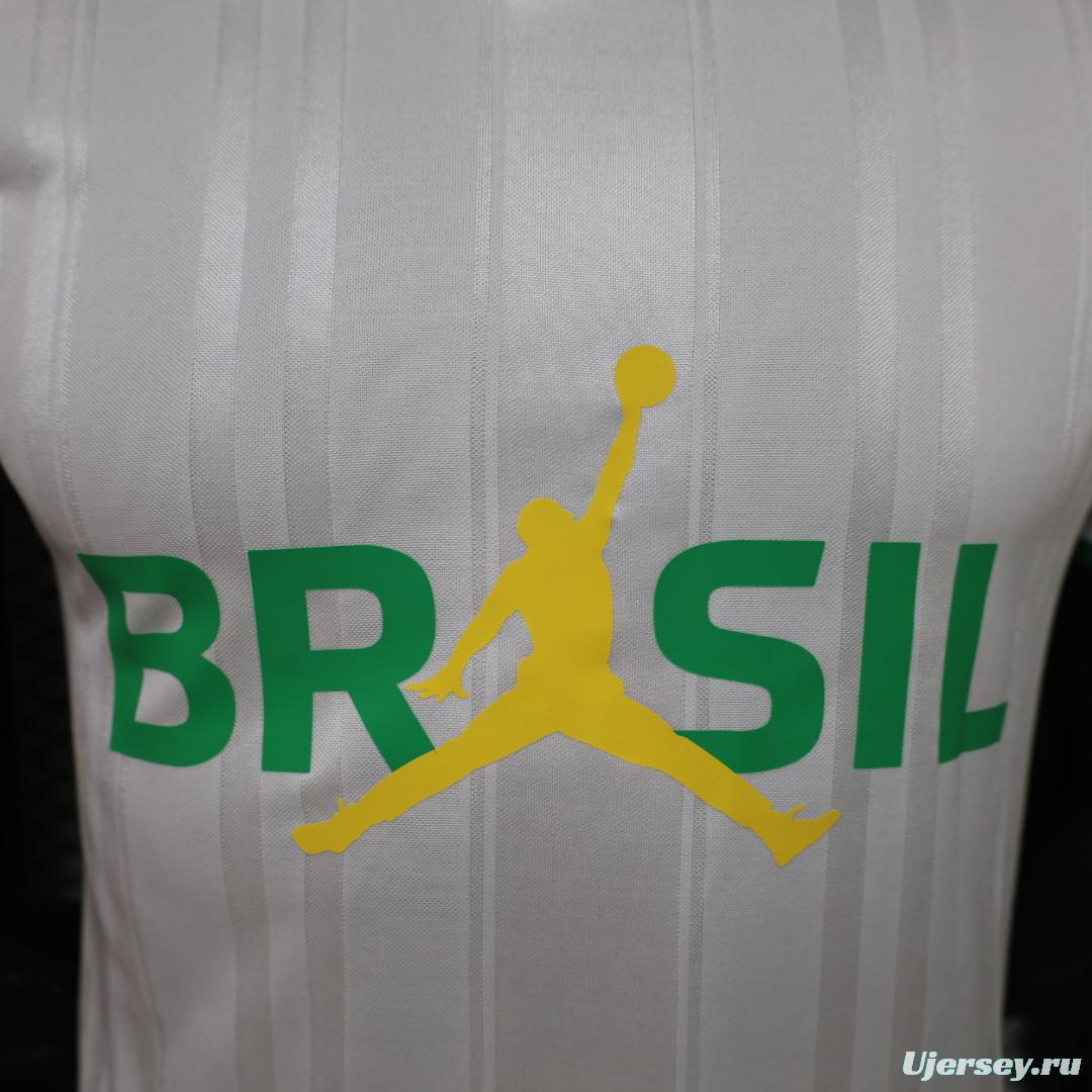 Player Version 26/27 Brazil × Jordan Brand White Special Edition Third Jersey
