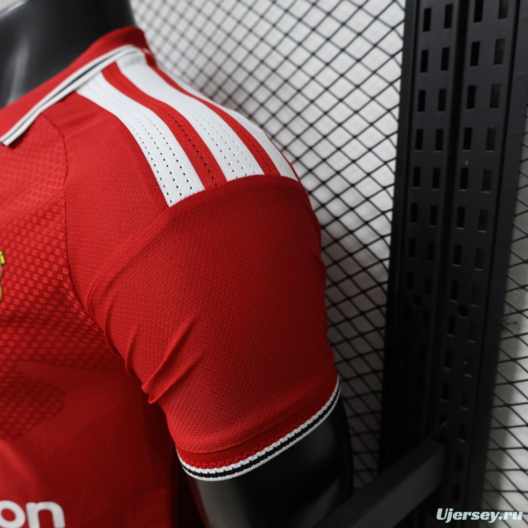 Player Version 26/27 Manchester United Red Home Jersey