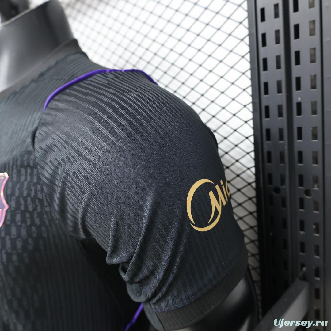 Player Version 26/27 FC Barcelona × Kobe Black & Purple  Special Edition Jersey