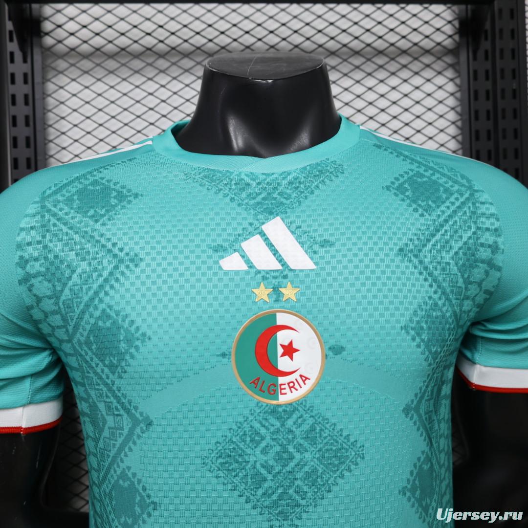 Player Version 26/27 Algeria Teal Green  Special Edition Away Jersey