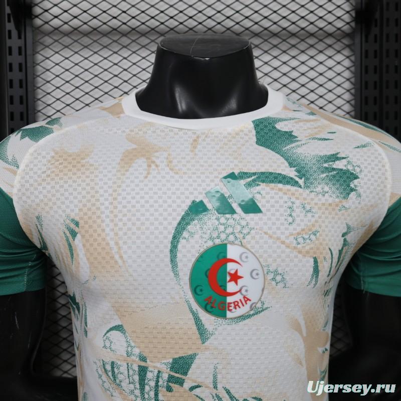 Player Version 26/27 Algeria White  Special Edition  Home Jersey