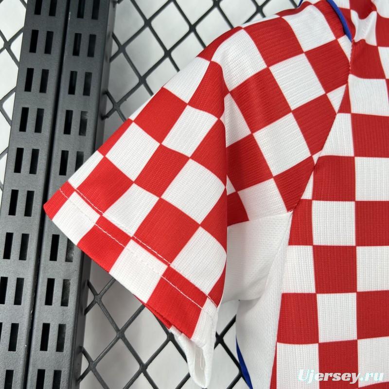 2026 Kids Croatia World Cup Home Kit
