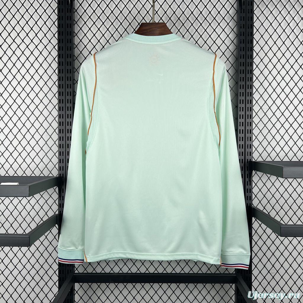 2026 Mens France World Cup Away Long Sleeve Jersey