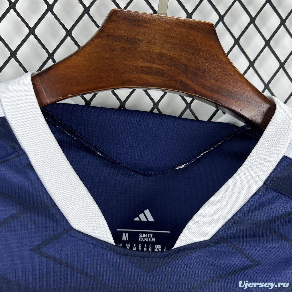 2026 Mens Scotland World Cup Home Long Sleeve Jersey