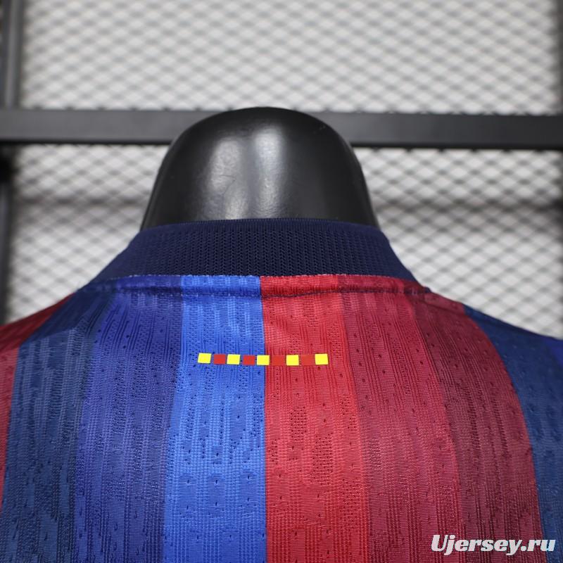 Player Version 26/27 Barcelona Long Sleeve Home Jersey