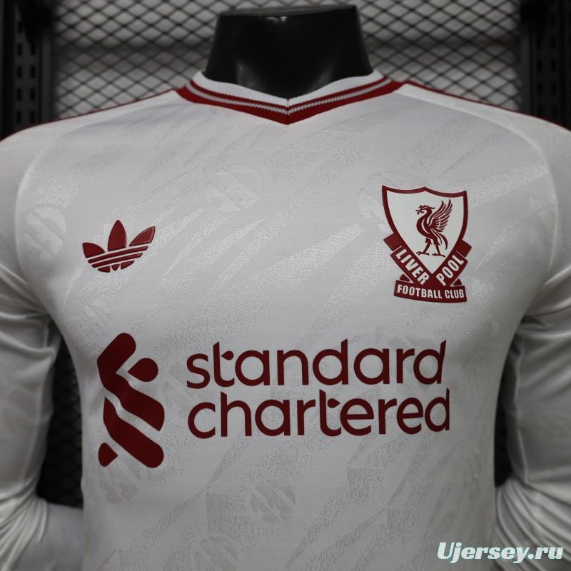 Player Version 26/27 Liverpool Away White Jersey