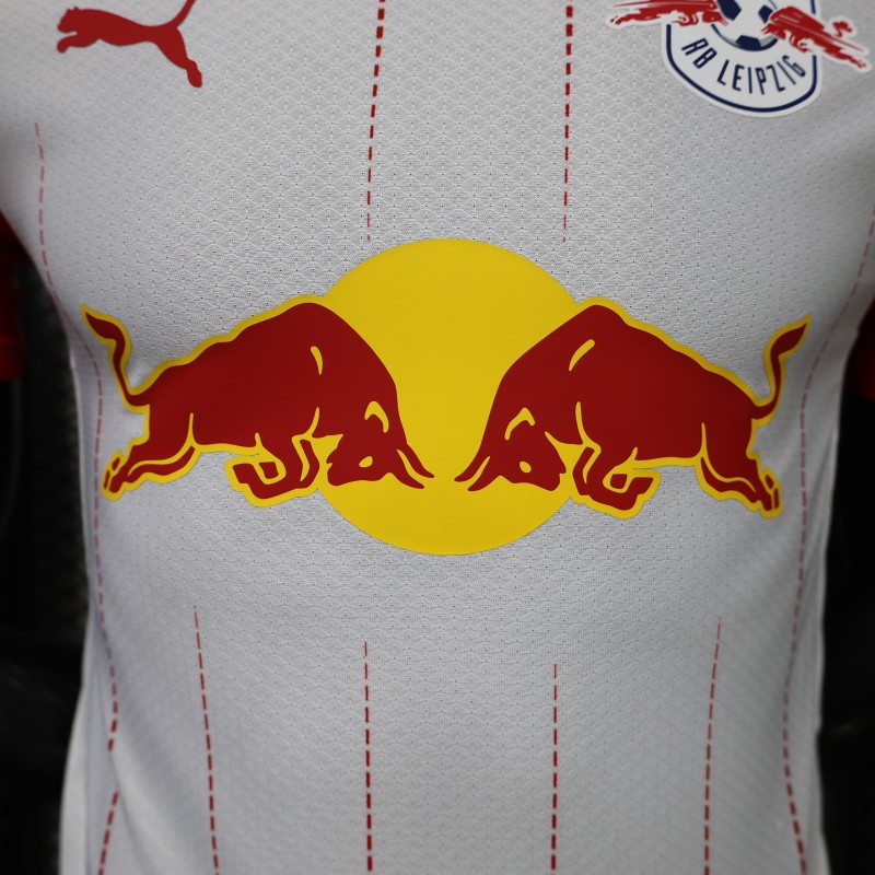 Player Version 26/27 RB Leipzig Home White  Stripes Jersey